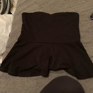 Black express strapless shirt!